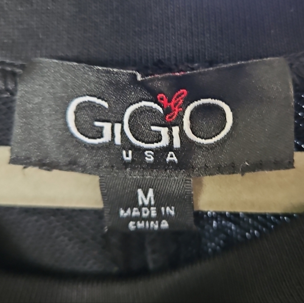 GiGio USA Black Oversized Cropped Top | Size MBrand: GiGio USASize: MediumCol - Picture 2 of 5